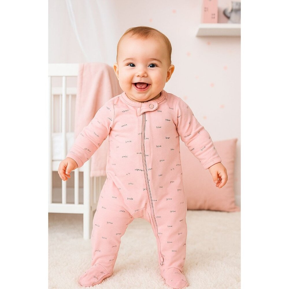 3M Carters Just One You Baby Girl Bodysuit Sleeper Footie Onesie Pink Inspiring